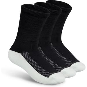 image:imageDiabetic Socks with Padded Sole by OrthoFeetBlack