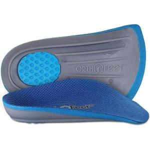 image:imageOrthofeet Mens 34 Length Orthotic Insoles for Plantar Fasciitis and Foot Pain Size 138