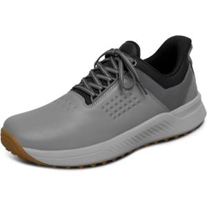 image:imageOrthofeet Mens Birdie Golf Shoes with Arch SupportDark Grey