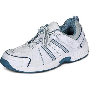 image:imageOrthofeet Mens Orthopedic Monterey Bay Adjustable Walking SneakerWhite