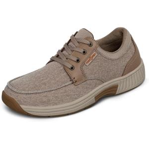 image:imageOrthofeet Mens Orthopedic Porto Lightweight Canvas Casual ShoeBeige