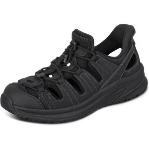 image:imageOrthofeet Mens Orthopedic Saturn HandsFree Max Cushion Fisherman SandalBlack