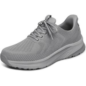 image:imageOrthofeet Mens Orthopedic Tilos HandsFree WaterRepellent Walking SneakerGreyGrey