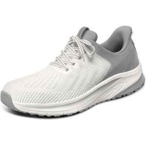 image:imageOrthofeet Mens Orthopedic Tilos HandsFree WaterRepellent Walking SneakerWhite