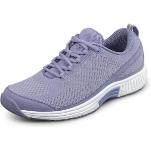 image:imageOrthofeet Womens Orthopedic Coral Stretch Knit Walking SneakerLavender