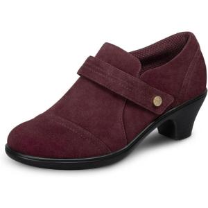image:imageOrthofeet Womens Orthopedic Eva Adjustable Water Repellent HeelMerlot