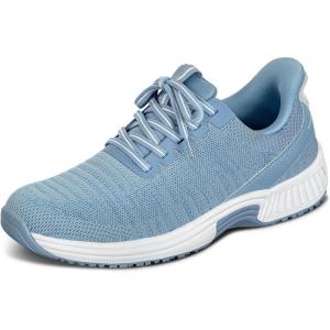 image:imageOrthofeet Womens Orthopedic Kita HandsFree WaterRepellent SlipOn SneakerBlue