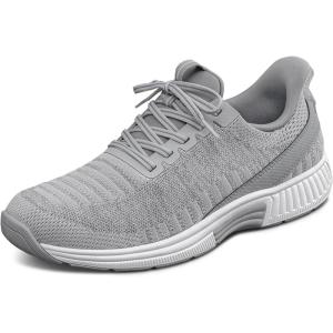 image:imageOrthofeet Womens Orthopedic Kita HandsFree WaterRepellent SlipOn SneakerGrey