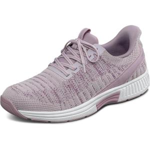 image:imageOrthofeet Womens Orthopedic Kita HandsFree WaterRepellent SlipOn SneakerRose