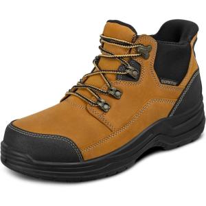 image:imageOrthofeet Womens Orthopedic Quartz HandsFree Waterproof Safety Work BootWheat