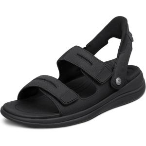 image:imageOrthofeet Womens Orthopedic WaterFriendly Calypso HandsFree SlipOn SandalsBlack