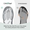image:imageOrthofeet Womens Orthopedic Francis Stretch NoTie Walking SneakerGrey