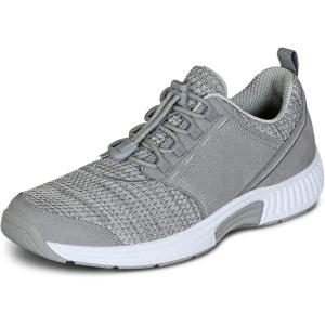 image:imageOrthofeet Womens Orthopedic Francis Stretch NoTie Walking SneakerGrey