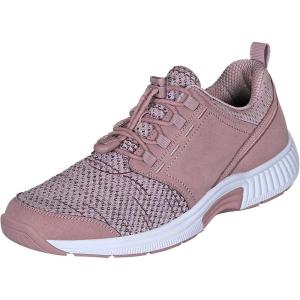 image:imageOrthofeet Womens Orthopedic Francis Stretch NoTie Walking SneakerRose