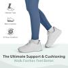 image:imageOrthofeet Womens Orthopedic Nira HandsFree WaterRepellent Walking Sneaker CopperGold Wave Size 5White