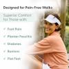 image:imageOrthofeet Womens Waterproof HandsFree Golf ShoesBlack