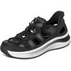 image:imageOrthofeet Womens Orthopedic Venus HandsFree Closed Toe SandalsBlack