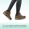 image:imageOrthofeet Mens Orthopedic Delta Waterproof Lug Sole Hiking BootBlack 1
