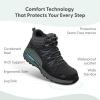 image:imageOrthofeet Mens Orthopedic Ridgewood Waterproof Leather Hiking BootBlack