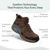 image:imageOrthofeet Mens Orthopedic Ridgewood Waterproof Leather Hiking BootBrown