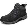 image:imageOrthofeet Mens Orthopedic Ridgewood Waterproof Leather Hiking BootBlack