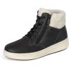 image:imageOrthofeet Womens Orthopedic Elin Water Repellent Sneaker BootBlack