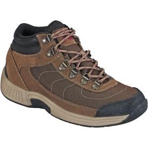 image:imageOrthofeet Mens Orthopedic Delta Waterproof Lug Sole Hiking BootBlack 1