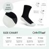 image:imageOrthofeet Extra Roomy NonBinding NonConstrictive Circulation Seam Free Socks 3 PackBlack