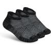 image:imageOrthofeet Low Cut NonBinding NonConstrictive Circulation Seam Free Black Socks 3 PackBlack