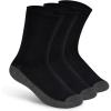 image:imageOrthofeet NonBinding NonConstrictive Circulation Seam Free Casual Dress Socks 3 PackCharcoal