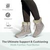 image:imageOrthofeet Womens Orthopedic Alps Waterproof Snow BootBeige