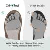 image:imageOrthofeet Womens Orthopedic Clio Adjustable SlipOn SandalBrown