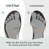 image:imageOrthofeet Womens Orthopedic Hazel Adjustable Wedge SandalGrey