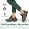image:imageOrthofeet Womens Orthopedic Hiking Shoes BristolOlive