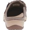 image:imageOrthofeet Womens Orthopedic Irma Adjustable Slip Resistant Leather ClogBeige