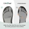 image:imageOrthofeet Womens Orthopedic Malibu Adjustable ThreeStrap SandalBrown