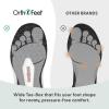 image:imageOrthofeet Womens Orthopedic Relay Max Cushion Grippy Running SneakerWhite