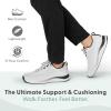 image:imageOrthofeet Womens Orthopedic Relay Max Cushion Grippy Running SneakerWhite