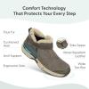 image:imageOrthofeet Womens Orthopedic Siena WaterRepellent SlipResistant Leather BootTaupe