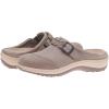 image:imageOrthofeet Womens Orthopedic Irma Adjustable Slip Resistant Leather ClogBeige