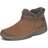 image:imageOrthofeet Womens Orthopedic Siena WaterRepellent SlipResistant Leather BootBrown
