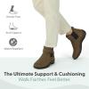 image:imageOrthofeet Womens Orthopedic Blaire HandsFree Water Repellent BootMushroom
