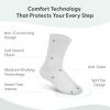 image:imageOrthofeet Bunion Relief Socks NonBinding NonConstrictive Socks 3 PackWhite