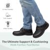 image:imageOrthofeet Mens Orthopedic Glacier Gorge Adjustable Slip Resistant BootBlack
