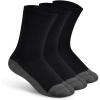 image:imageOrthofeet Bunion Relief Socks NonBinding NonConstrictive Socks 3 PackCharcoal