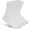 image:imageOrthofeet Bunion Relief Socks NonBinding NonConstrictive Socks 3 PackWhite