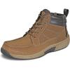 image:imageOrthofeet Mens Orthopedic Ryder SlipResistant DualZip Leather BootBrown