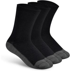 image:imageOrthofeet Bunion Relief Socks NonBinding NonConstrictive Socks 3 PackCharcoal