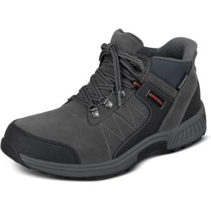 image:imageOrthofeet Mens Orthopedic Dalton HandsFree Waterproof Hiking BootGrey
