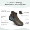 image:imageOrthofeet Womens Orthopedic Heidi Adjustable Slip Resistant Leather BootTaupe